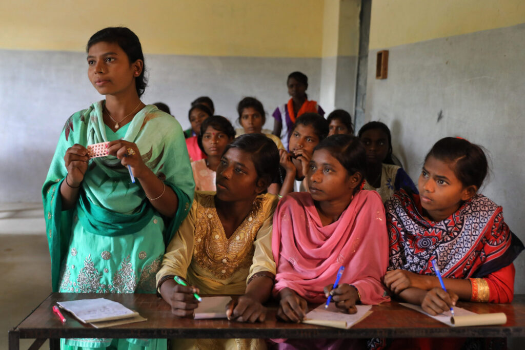 Mejora de la salud sexual y reproductiva de la gente joven