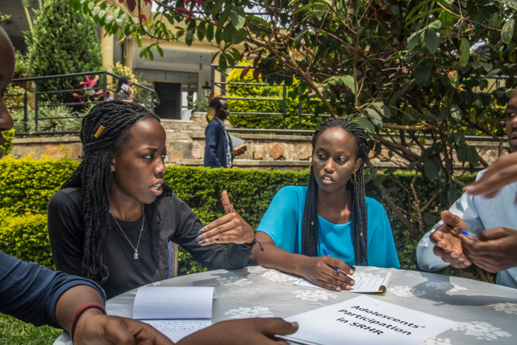 young people in rwanda